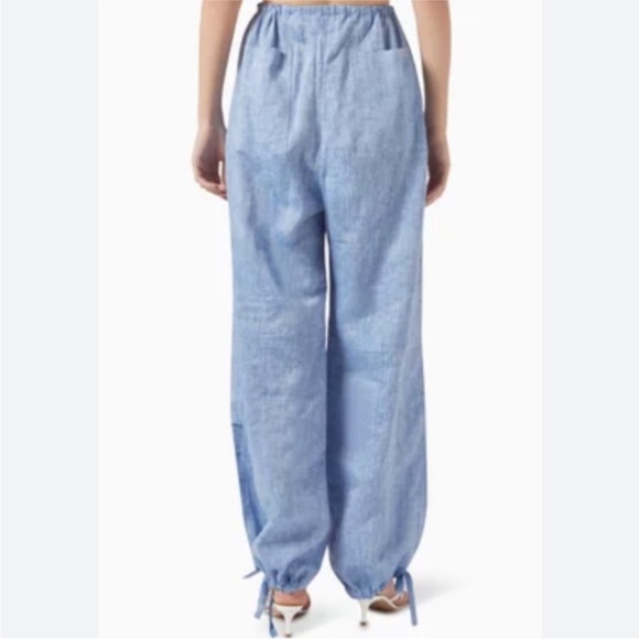 Bondi Born Lucca Cargo Pant in Denim SZ M NWT - Picture 2 of 6